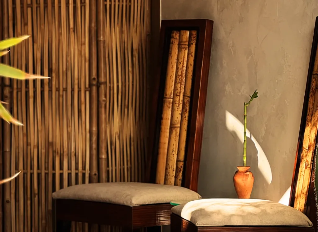 CaboNatura waiting area from a different perspective showing the relaxing interior