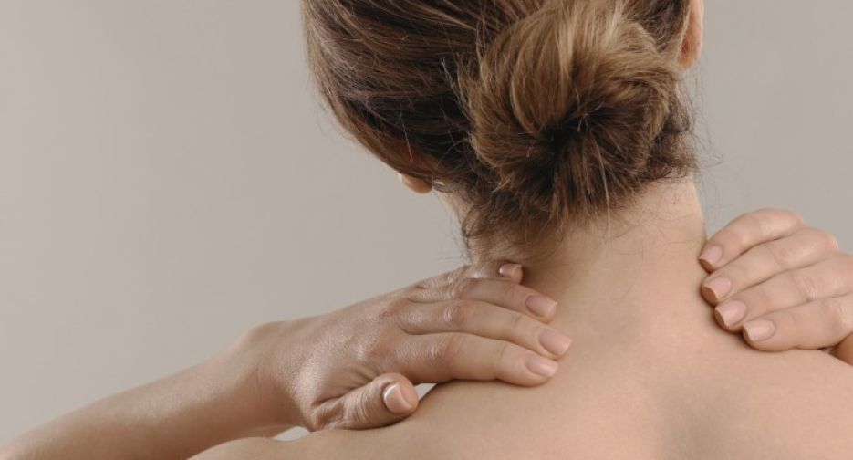Neck, shoulders and back express massage focused on relieving muscle tension and promoting relaxation.